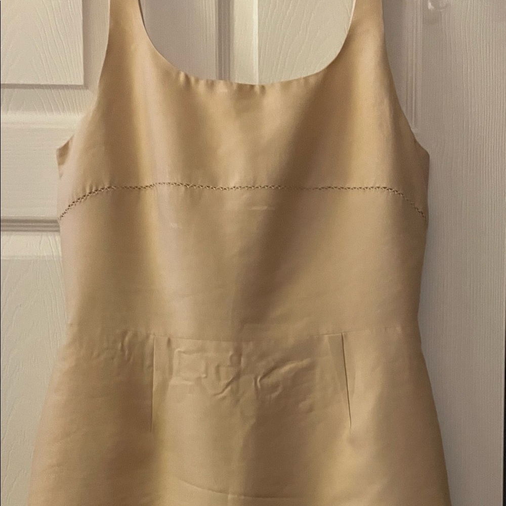 Tan Dress